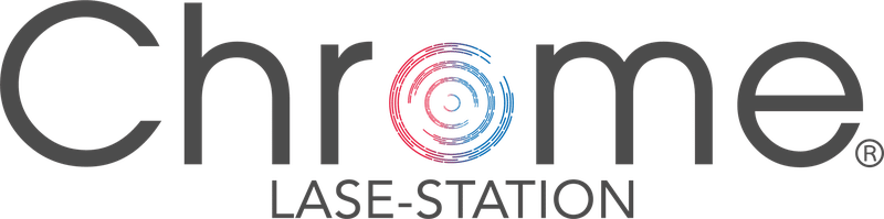 chrome lase station logo